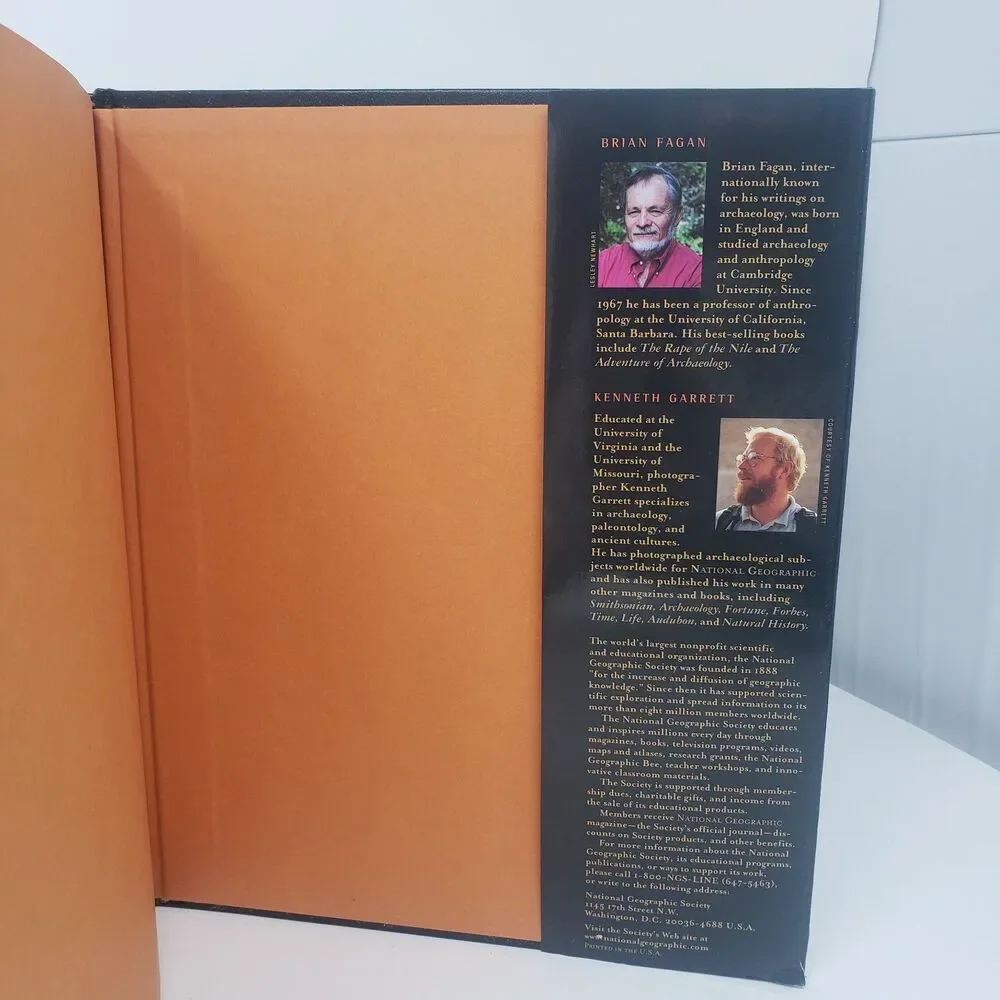 Egypt of the Pharaohs Hardcover by Brian Fagan Photos By Kenneth Garrett